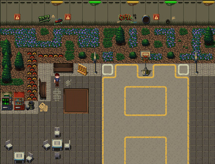 скриншот RPG Maker MZ - Cyber City: Exterior Tiles 1
