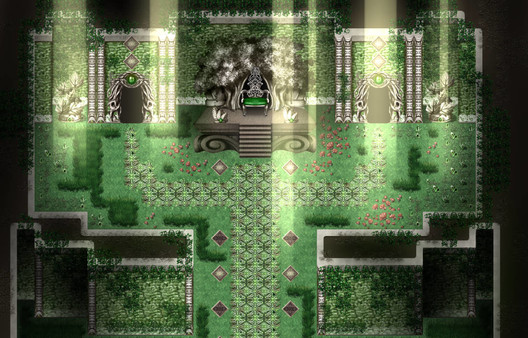 скриншот RPG Maker MZ - KR Elemental Dungeon Tileset - Celestial Flora Ice Time 5