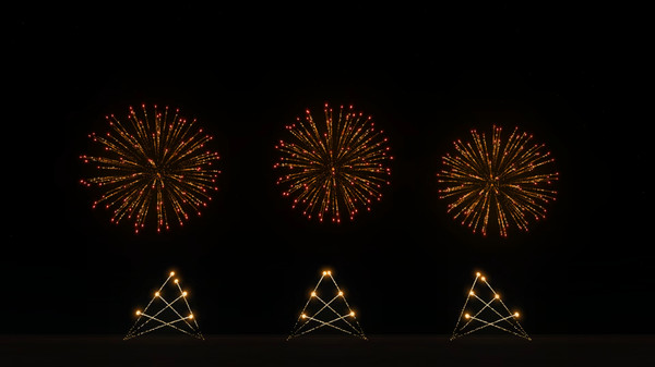 скриншот FWsim - Fireworks Display Simulator 4