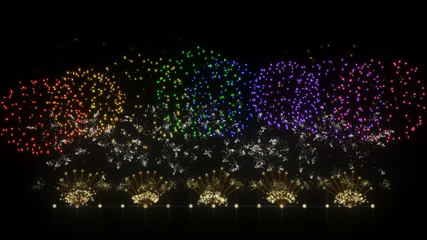скриншот FWsim - Fireworks Display Simulator 0