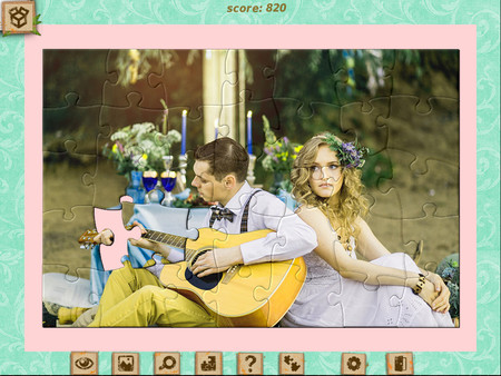 Скриншот из 1001 Jigsaw Home Sweet Home Wedding Ceremony