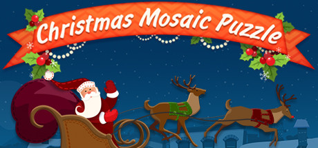 Christmas Mosaic Puzzle Cover Image