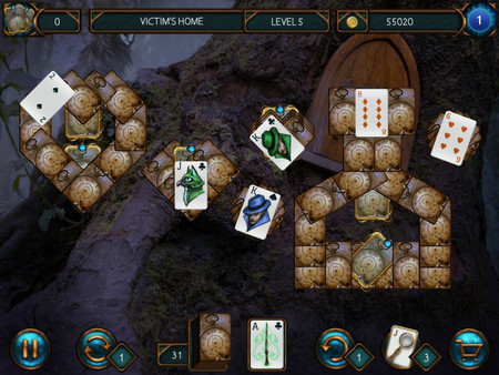 Detective Solitaire: Inspector Magic And The Forbidden Magic game for Linux 1