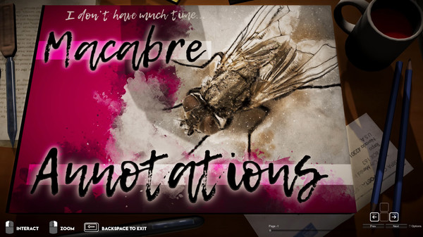 скриншот Nosferatu's Butler: Macabre Annotations 3