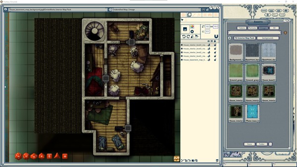 Fantasy Grounds - Interior Map Pack