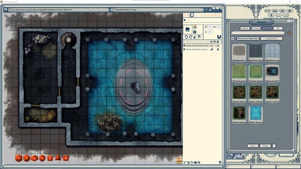 скриншот Fantasy Grounds - Interior Map Pack 4
