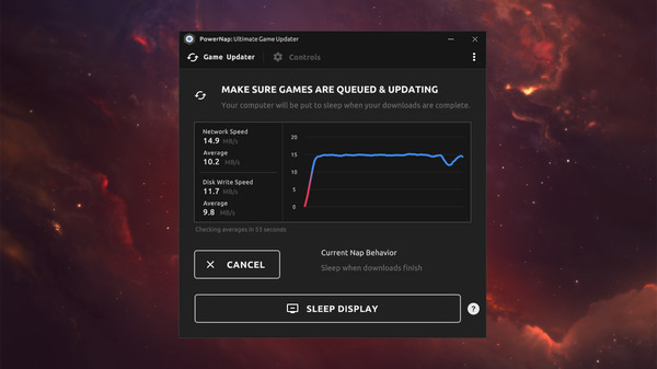 Скриншот из PowerNap: Ultimate Game Updater
