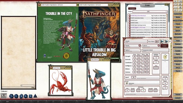 скриншот Fantasy Grounds - Pathfinder RPG - Little Trouble in Big Absalom 2
