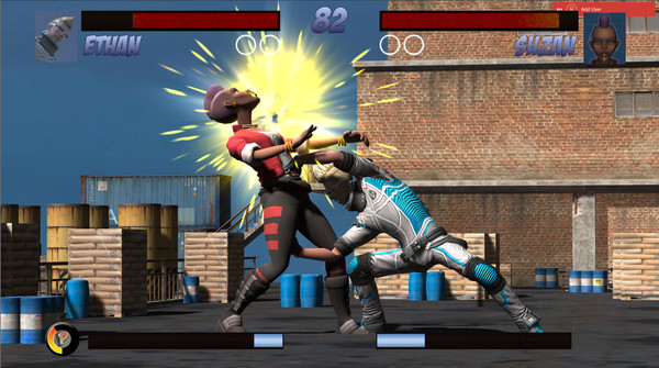 скриншот Urban Street Fighter 4