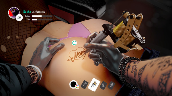 скриншот Ink Studio: Tattoo Artist Simulator 3