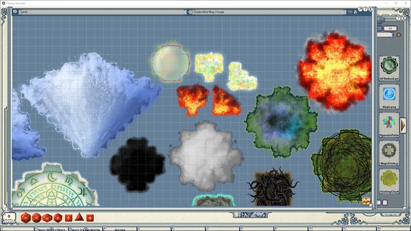 скриншот Fantasy Grounds - FG Spell Templates 0