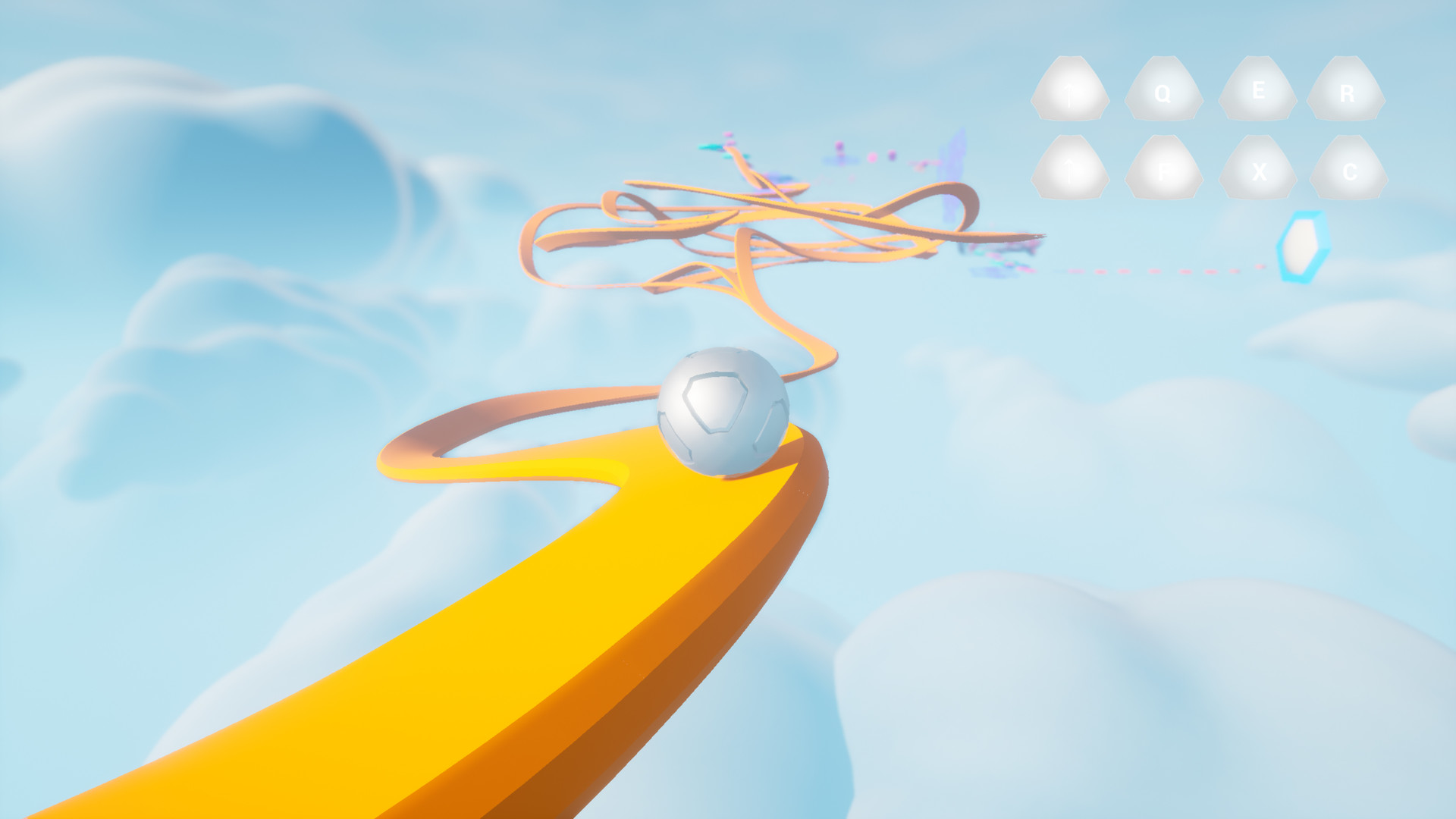 Fall Balance Ball screenshot 1