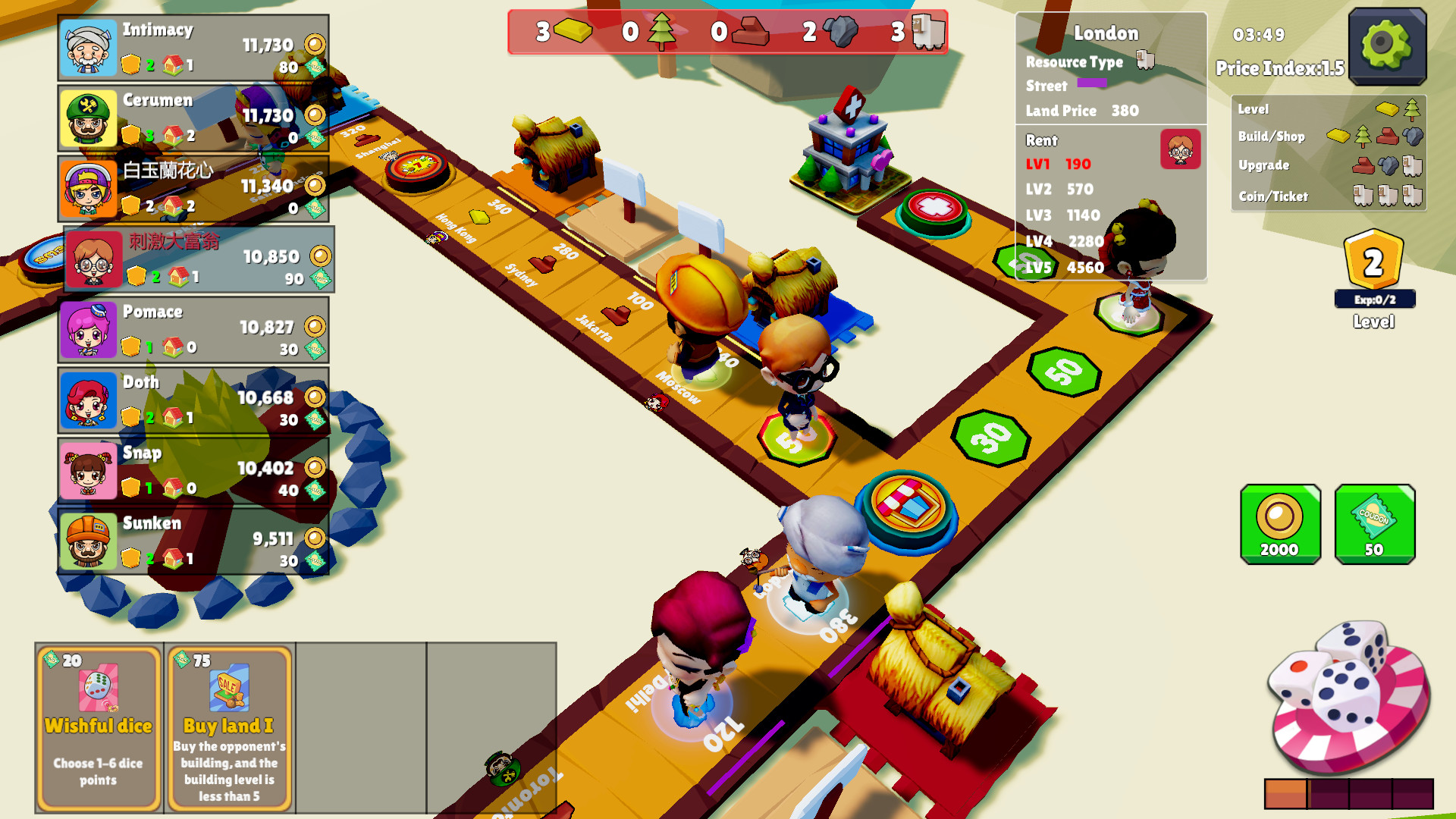 刺激大富翁 试玩 #5