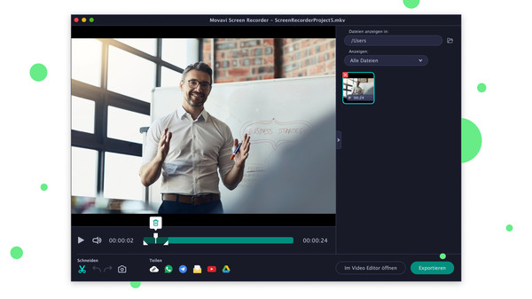 Movavi Screen Recorder 21for windows and Linux 1