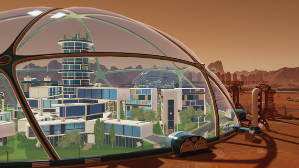 скриншот Surviving Mars: In-Dome Buildings Pack 1