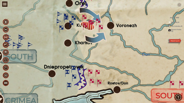 Cauldrons of War - Stalingrad game for Linux 1