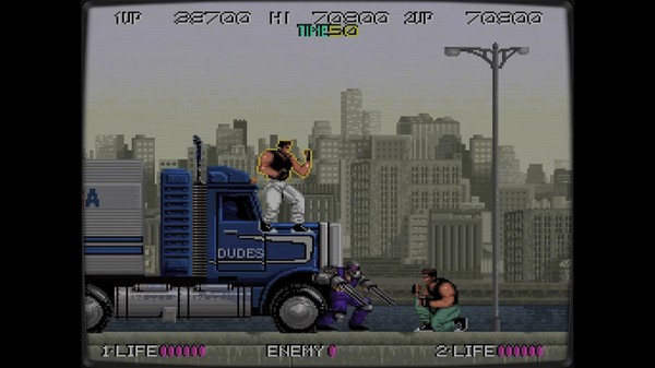 Retro Classix: Bad Dudes game for Linux 1