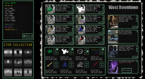 скриншот Drugs and Crime Idle - Supporter Pack 1