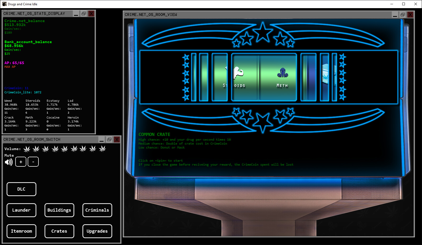 Drugs and Crime Idle - Supporter Pack screenshot thumbnail screenshot 3