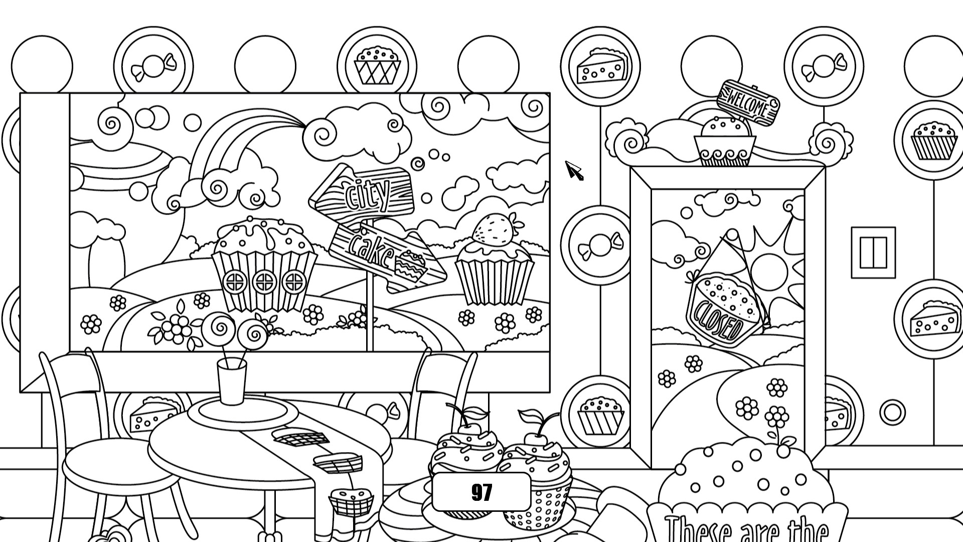 screenshot of 100 hidden cupcakes 5