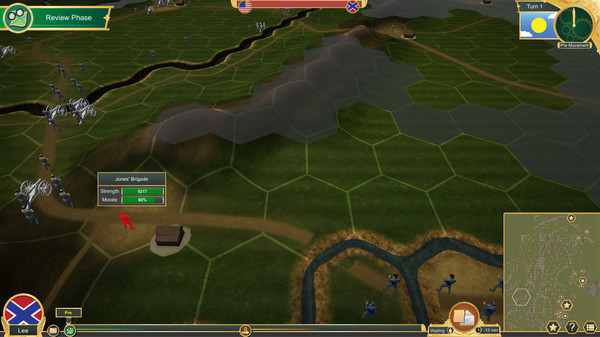 Скриншот из Clash of Command: Campaign of 1863