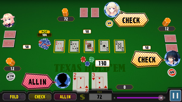 Poker Pretty Girls Battle : Fantasy World Editionfor windows and Linux 1