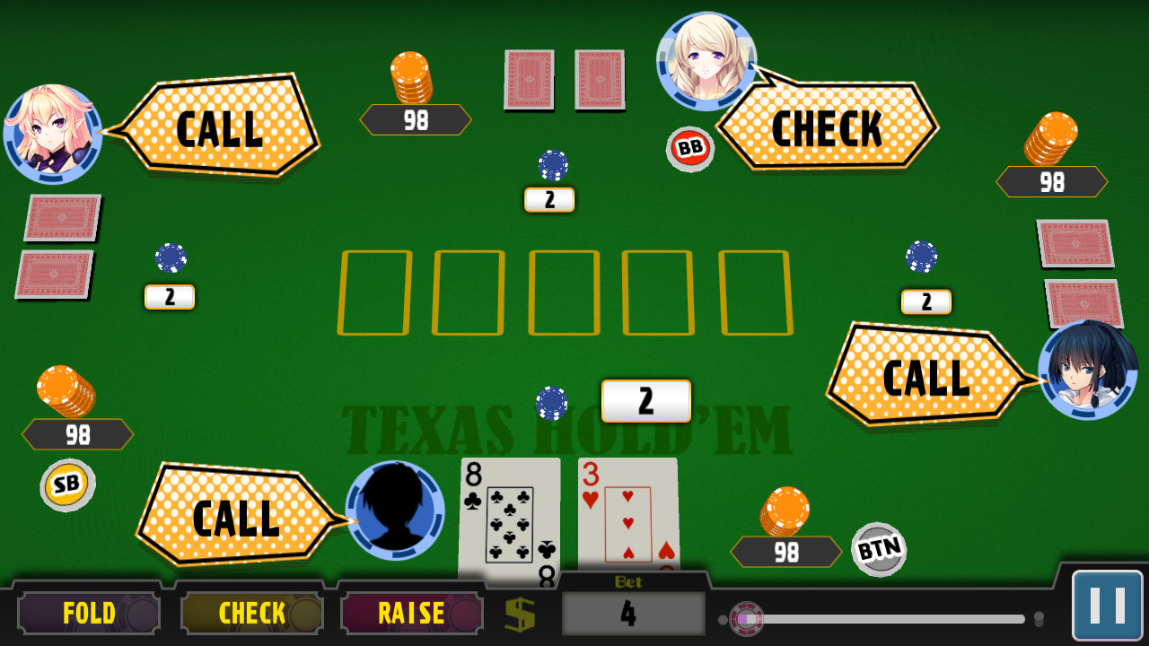 Poker Pretty Girls Battle : Fantasy World Edition screenshot 1