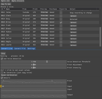 NyVox game for Linux 1
