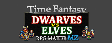 скриншот RPG Maker MZ - Time Fantasy Add-on: Dwarves Vs Elves 0