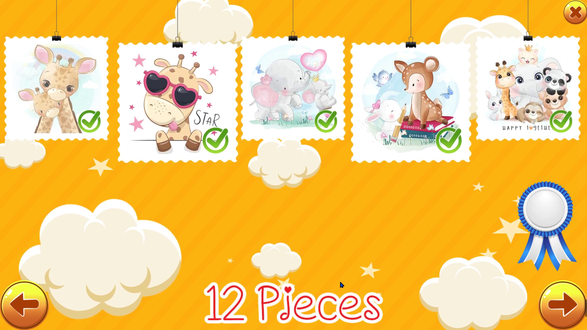 Cute animal jigsaw puzzle #0