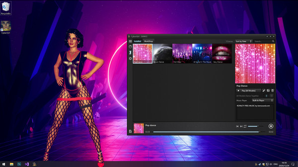 Cyber Girlfor windows and Linux 1