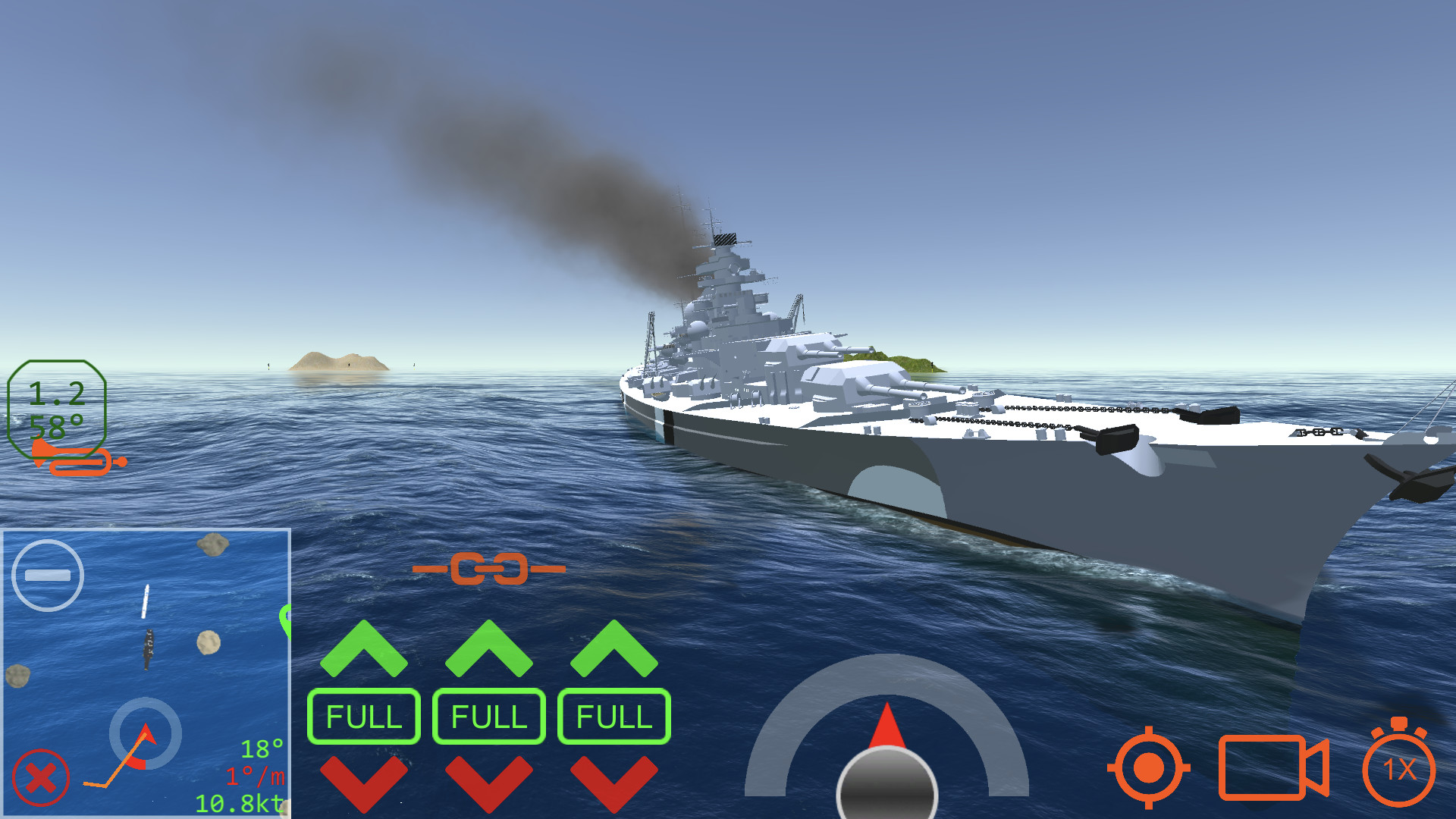 Ship handling. France ships handling Simulator. France ships handling Simulator small Vessels.