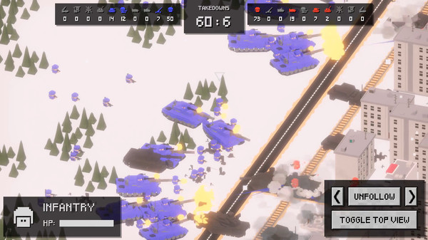 скриншот Voxel Battle Simulator 2