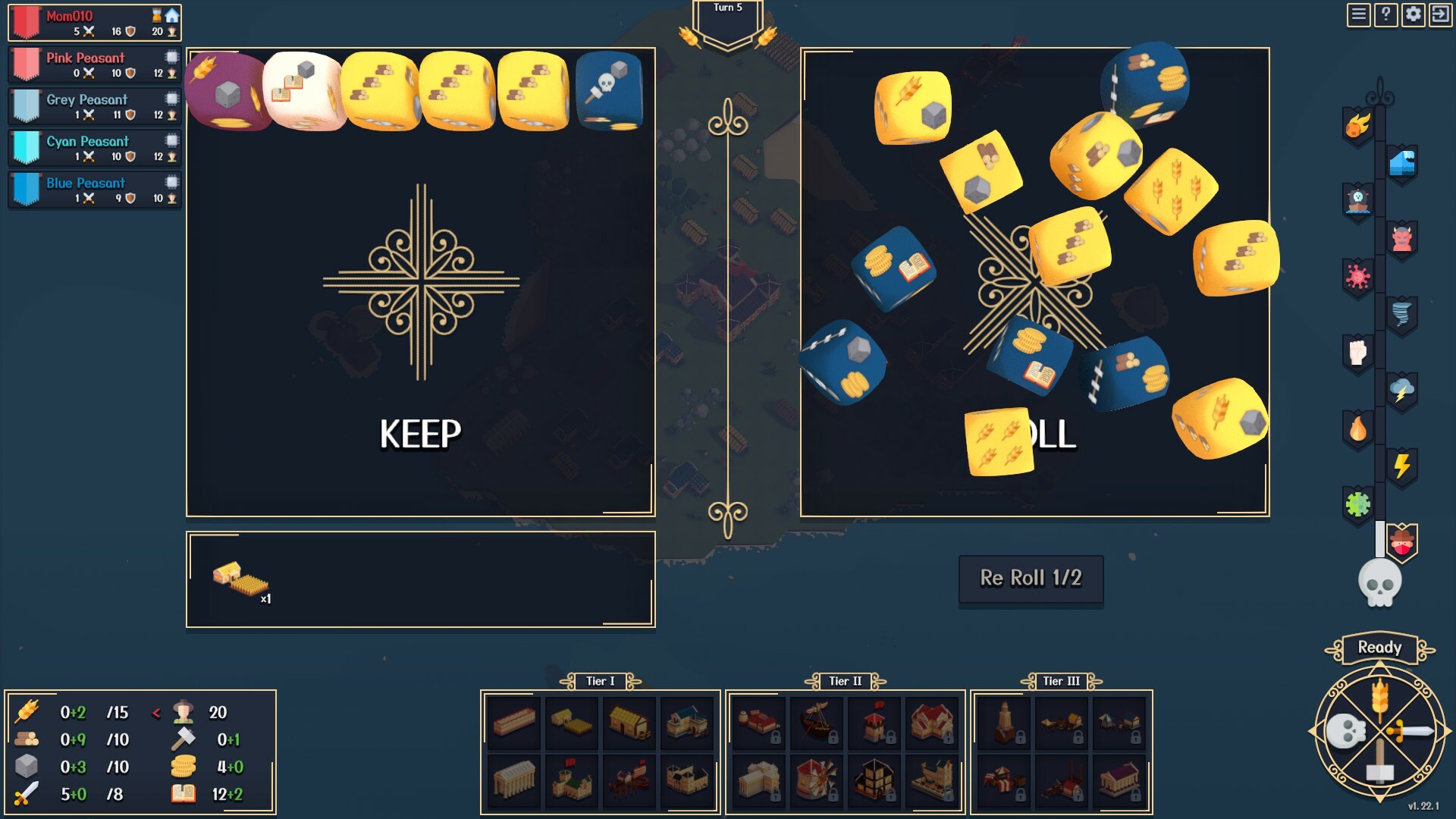 Dice Kingdoms - (Turn Based Kingdom Strategy Game) 