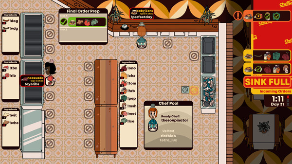 Скриншот из ChefSquad