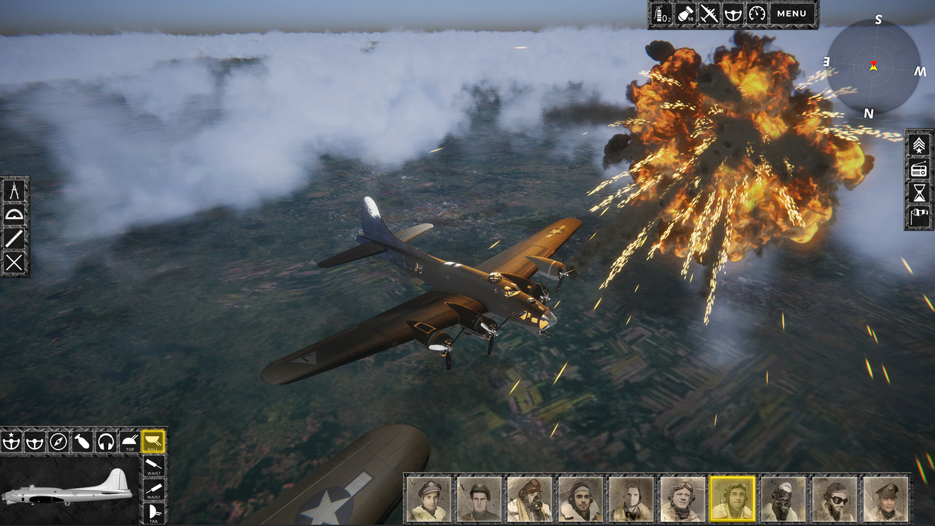 Game de avião bombardeiro, qual?