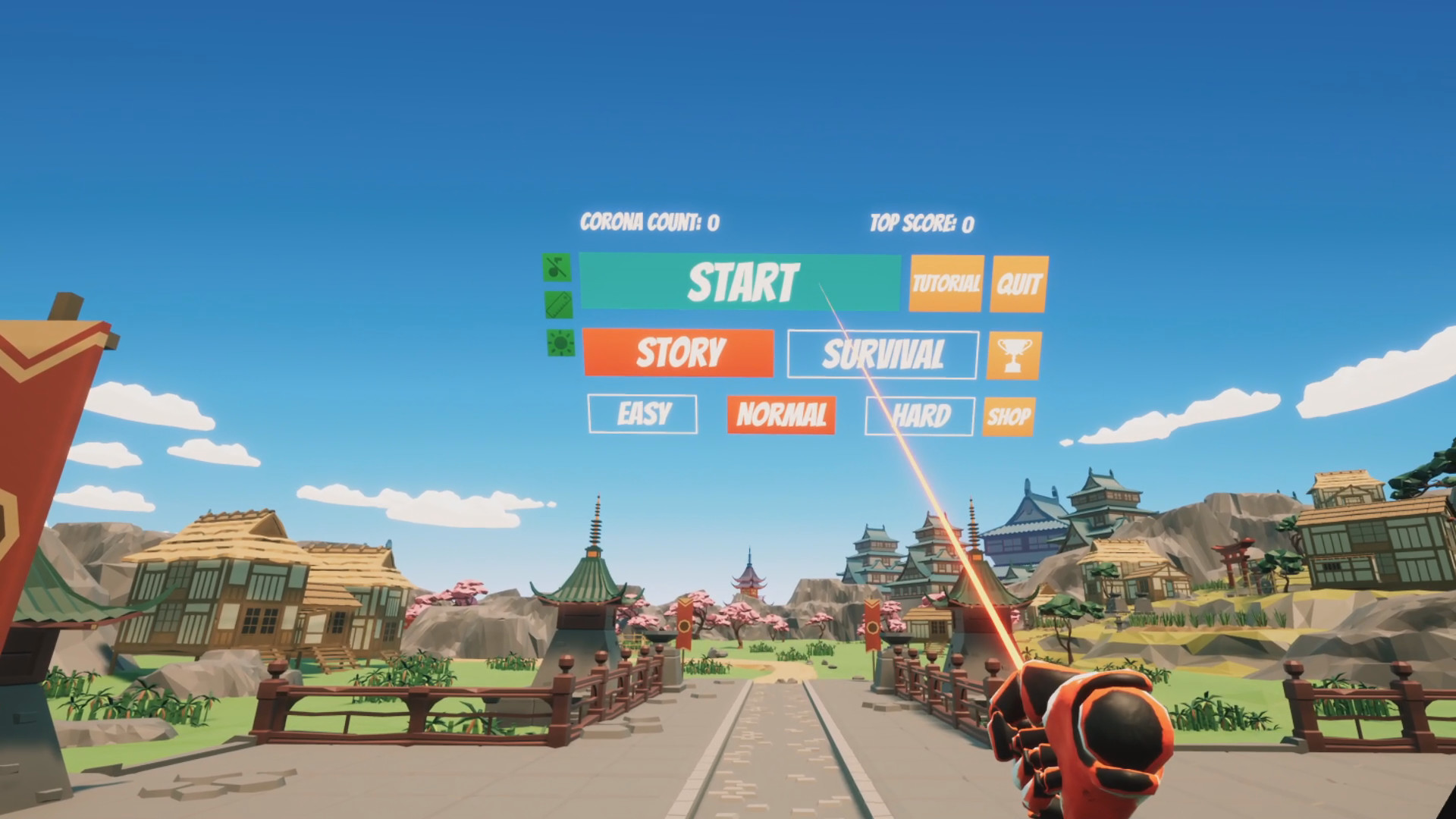 Corona Samurai screenshot 1