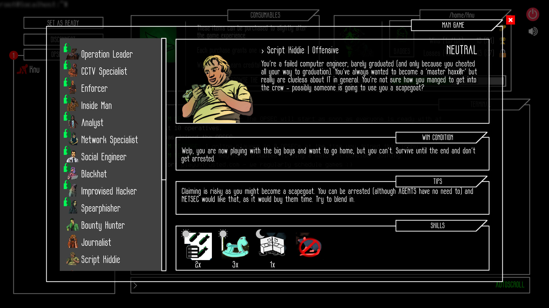 Untrusted is an upcoming online multiplayer social deduction game about  hacking