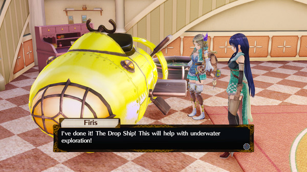 Скриншот из Atelier Firis: The Alchemist and the Mysterious Journey DX