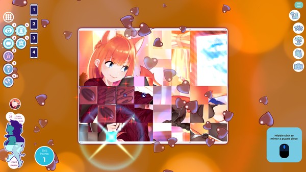 Скриншот из Mosaique Neko Waifus 4