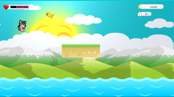 Скриншот из Anime Catgirl Runner