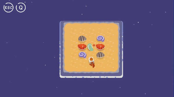 A hermit crab is finding a house game for windows Pc 1