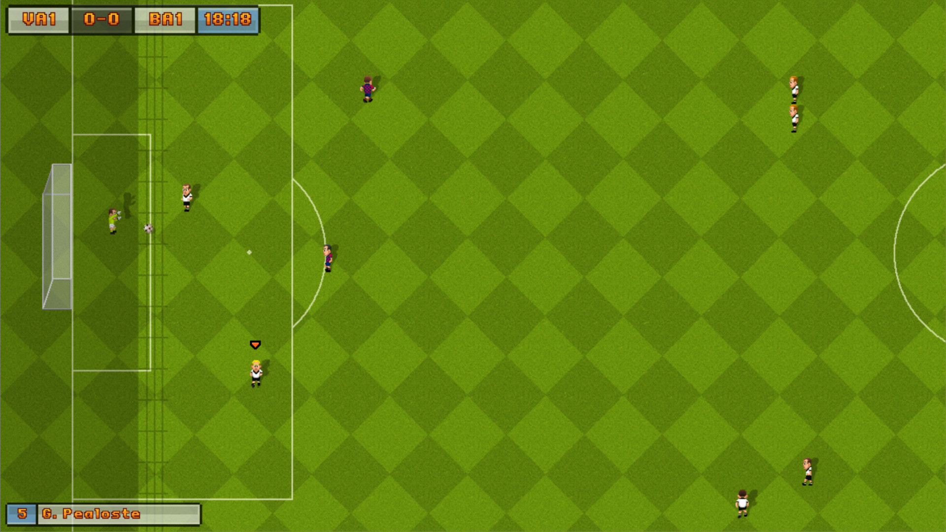 16-Bit Soccer Demo Featured Screenshot #1