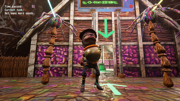 Fuzz Dungeon game for Linux 1