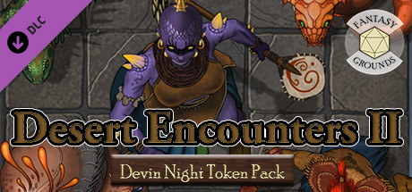 Fantasy Grounds – Devin Night Token Pack 150: Desert Encounters II