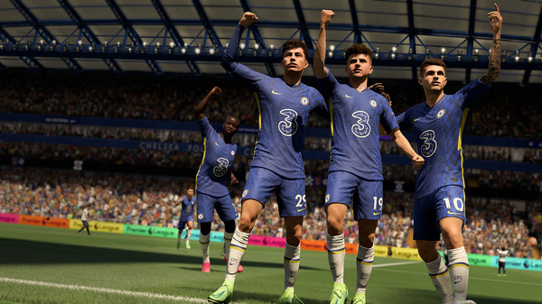 Скриншот из FIFA 22