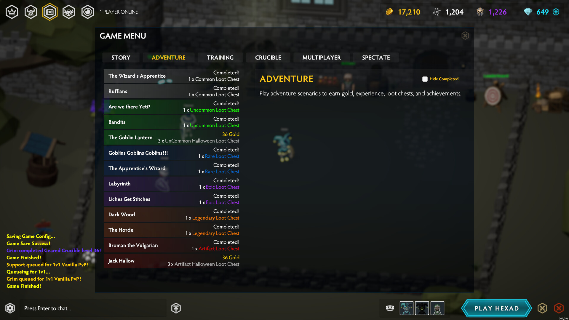 HEXAD screenshot screenshot 17