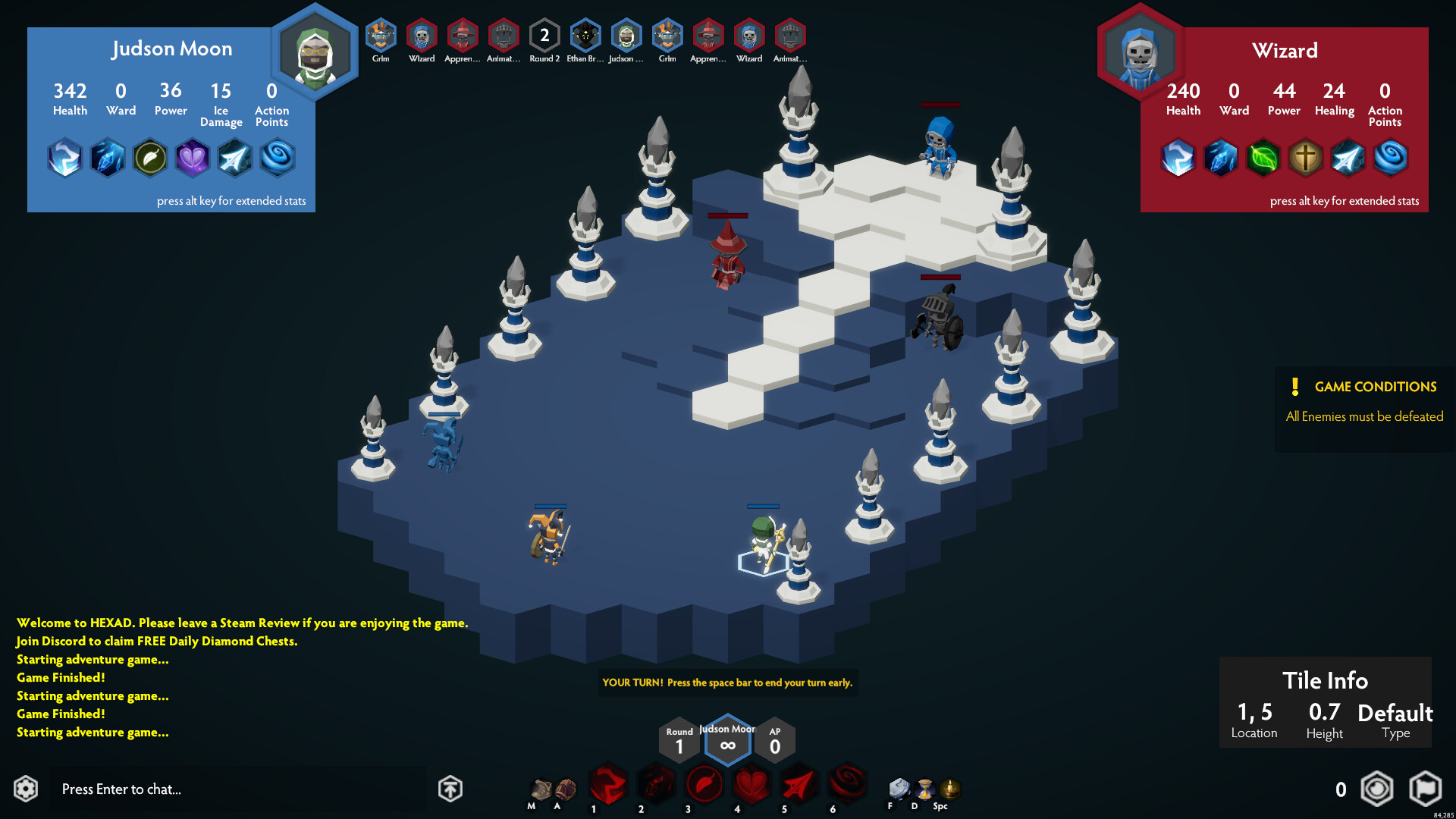 HEXAD screenshot screenshot 1