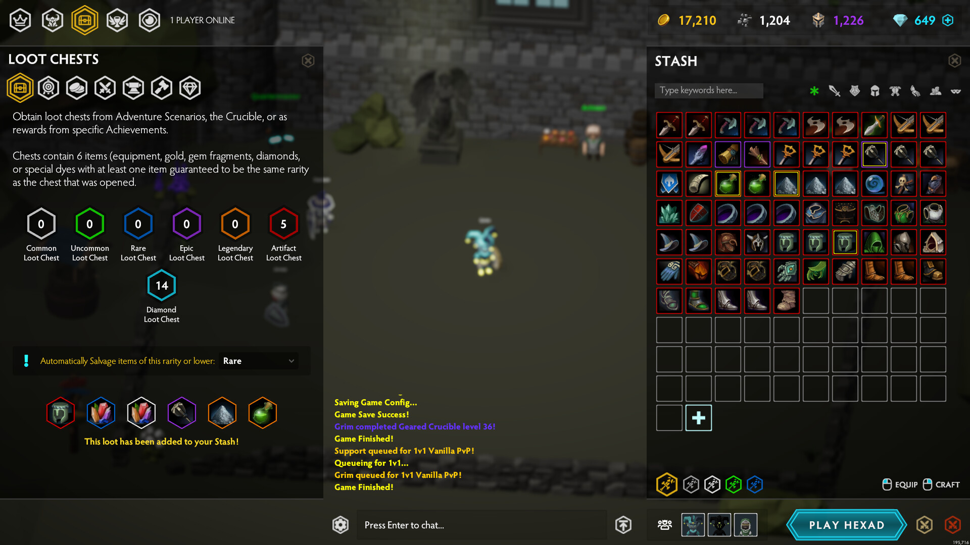 HEXAD screenshot screenshot 9