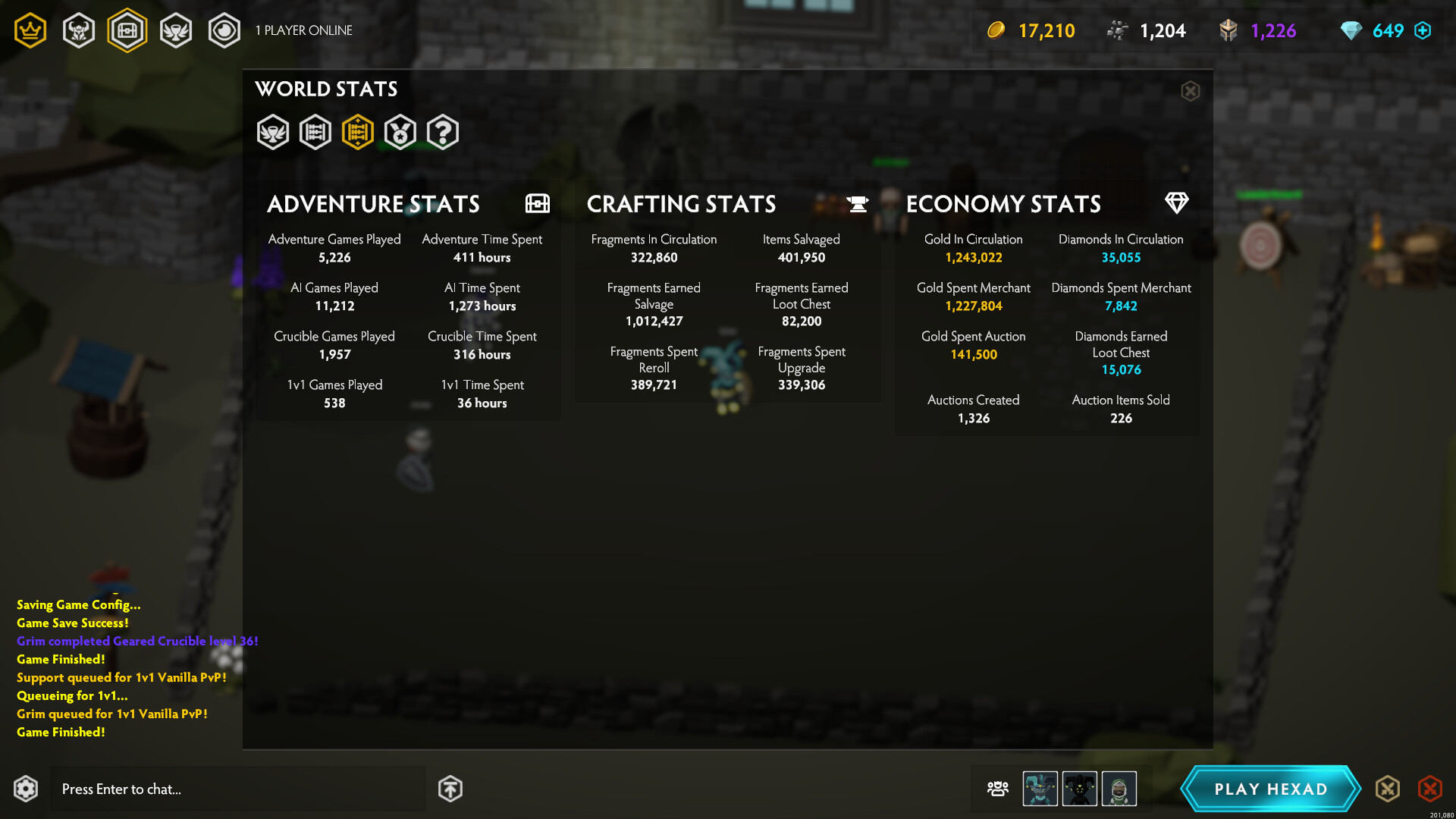 HEXAD screenshot screenshot 14